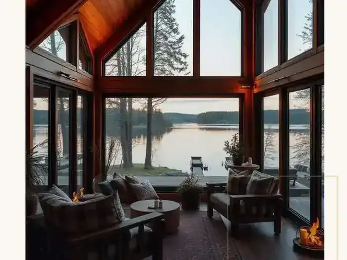 Muskoka cottage interior