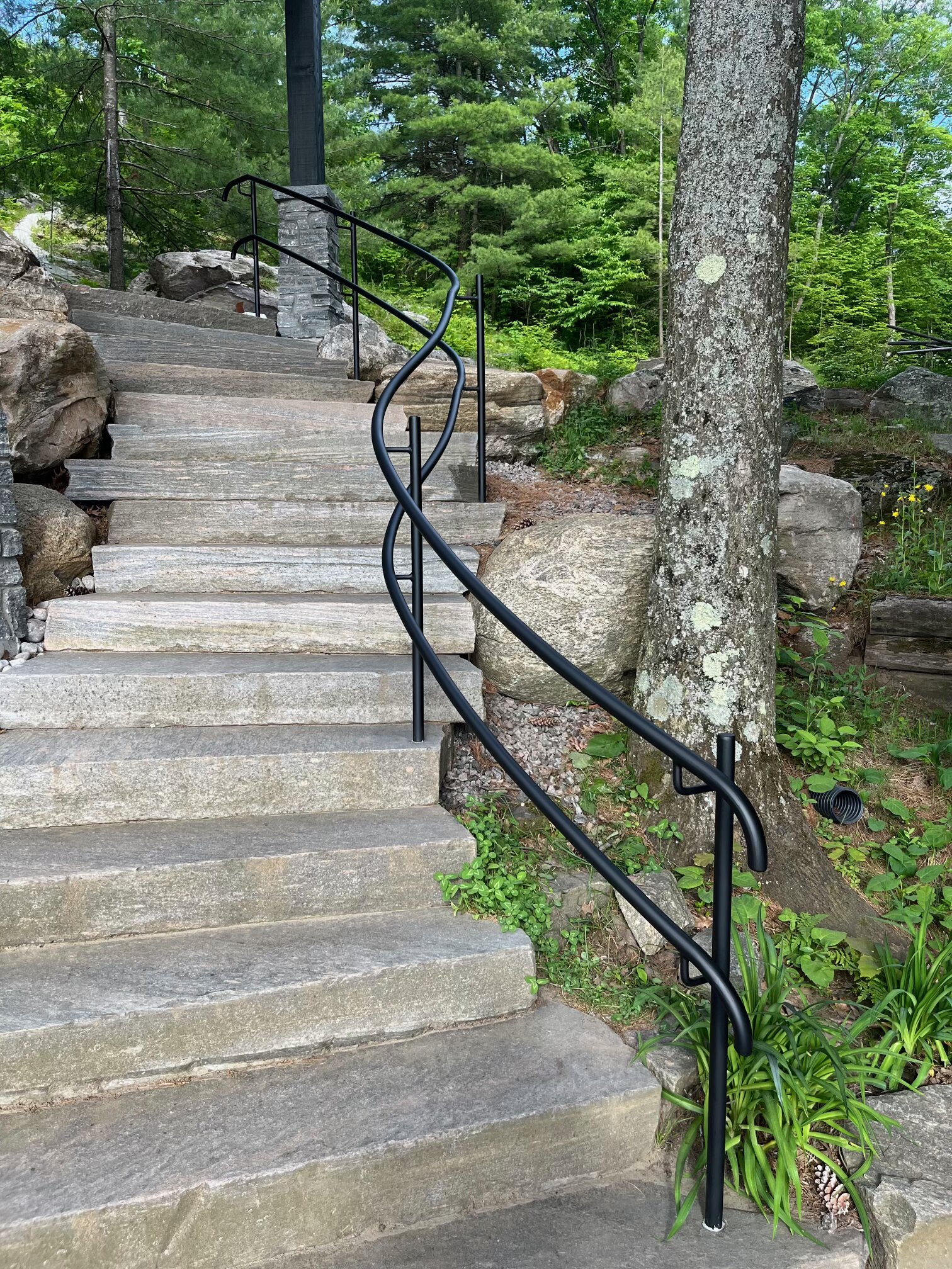 Muskoka landscaping project — lawn care and grounds maintenance