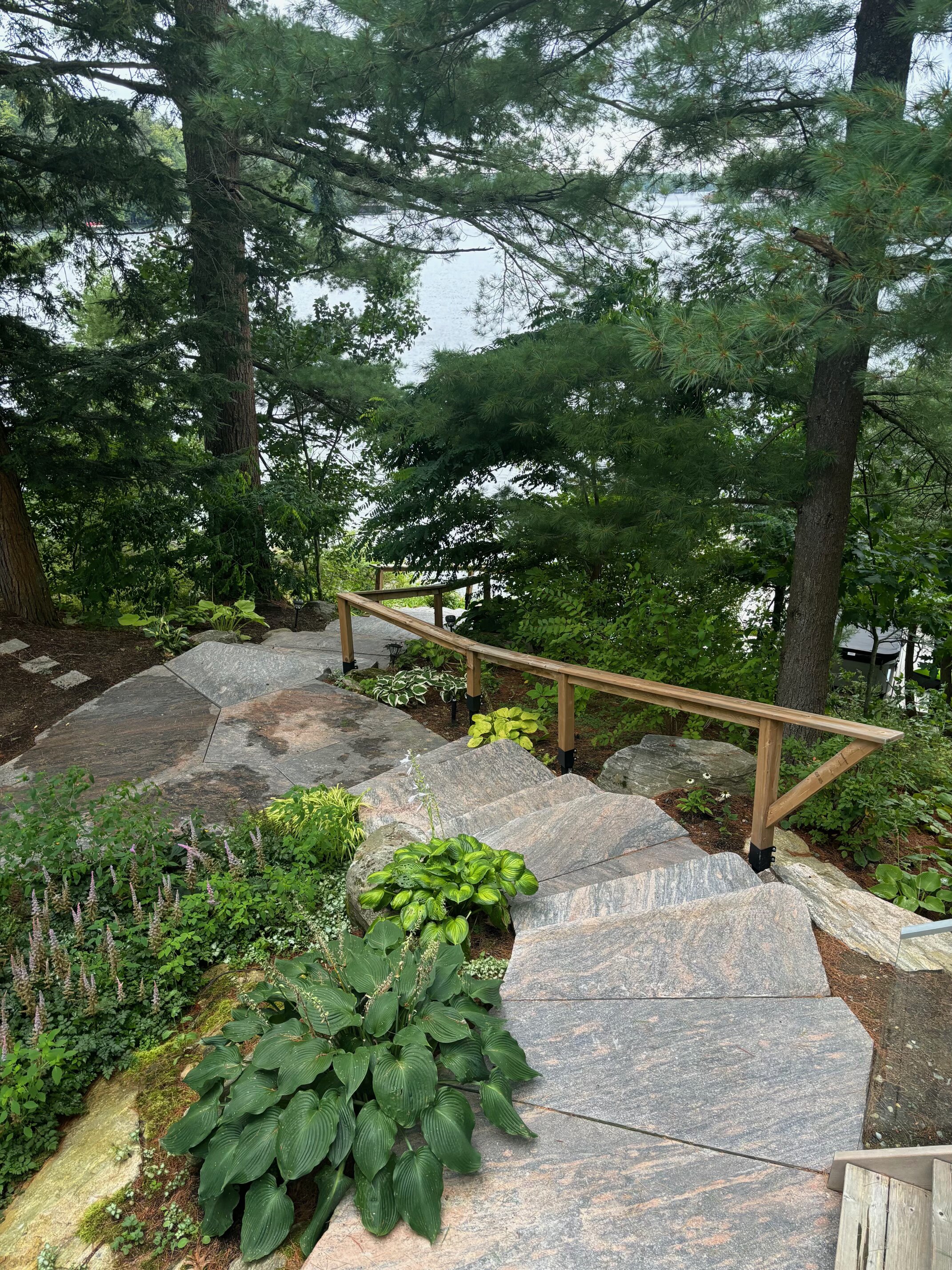 Muskoka landscaping project — property enhancement