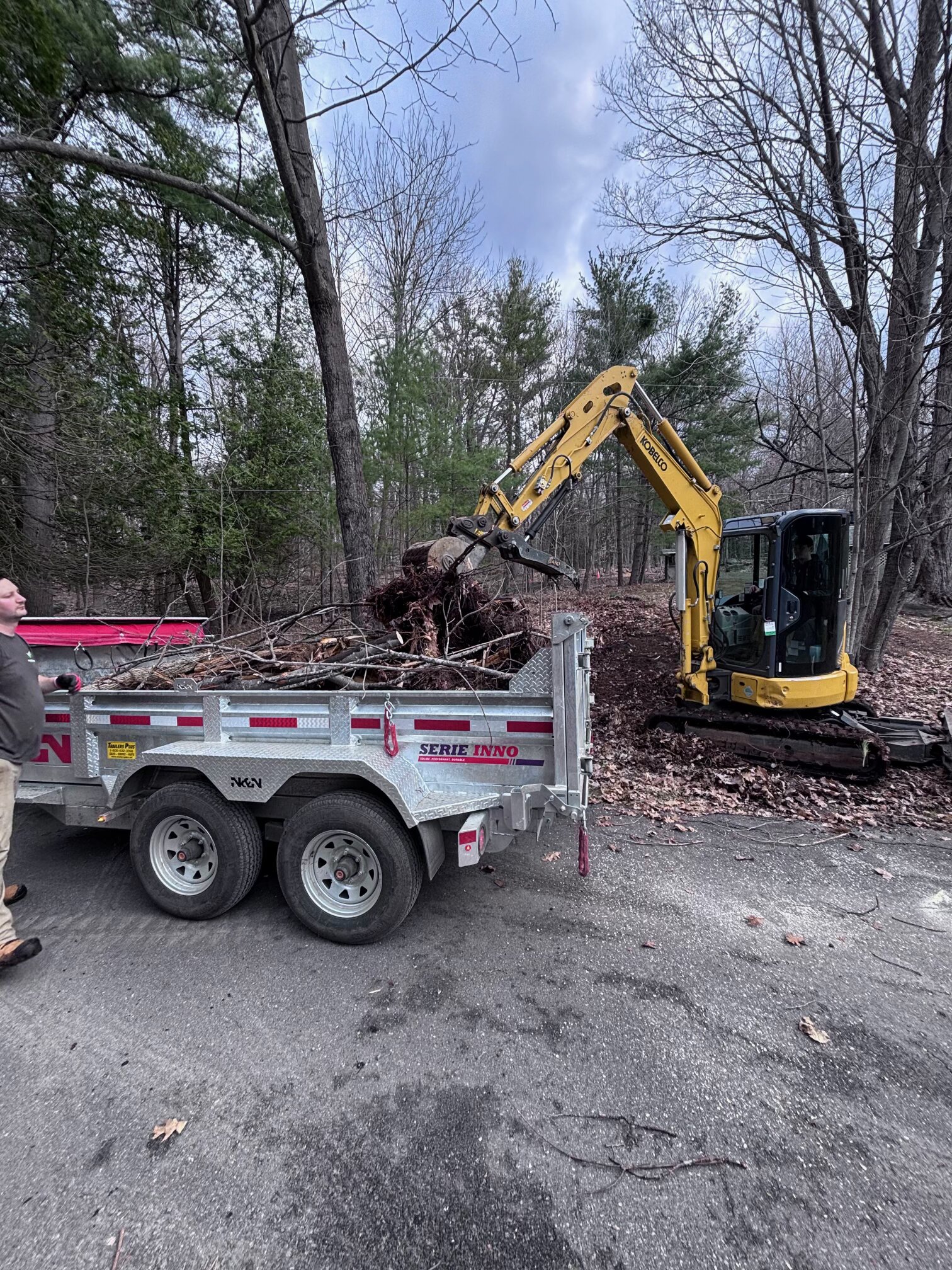 Muskoka landscaping — waterfront property project