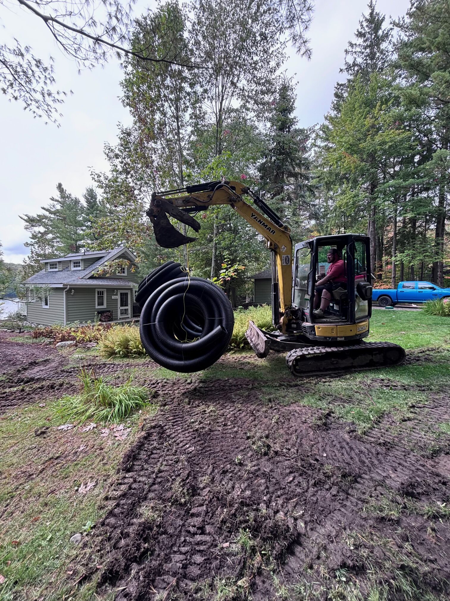Muskoka landscaping — outdoor structure and landscaping